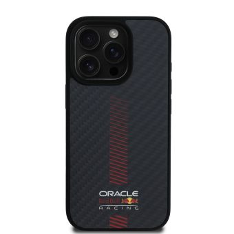Obal Red Bull Carbon Powerbar MagSafe Apple iPhone 16 Pro RBHMP16L24CFGSMK čierny