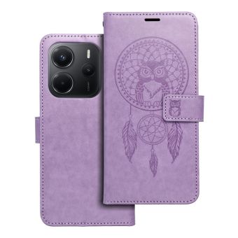 Mezzo Book Xiaomi Redmi Note 14 5G lapač snov - fialový