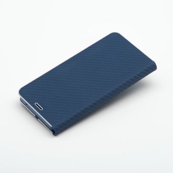 Obal LUNA Book Carbon Xiaomi Redmi Note 14 5G blue