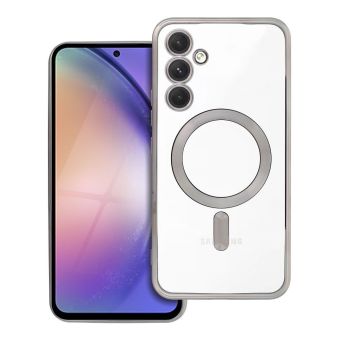 Obal ELECTRO MAG COVER MagSafe Samsung Galaxy A54 5G A546 sivý