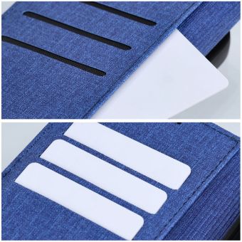 Obal GOMMA Book Xiaomi Redmi Note 14 5G blue