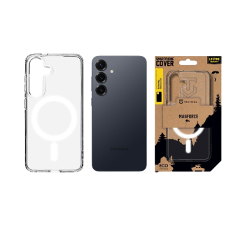 Obal Tactical MagForce Samsung Galaxy S25 5G S931 transparentný