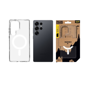 Obal Tactical MagForce Samsung Galaxy S25 Ultra 5G S938 transparentný