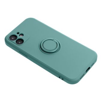 Obal SILICONE RING case Xiaomi Redmi Note 14 Pro 5G/POCO X7 5G green