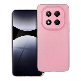 Obal CLEAR CASE 2mm BLINK Xiaomi Redmi Note 14 Pro 5G/14 Pro+ 5G ružový