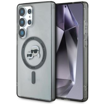 KARL LAGERFELD SAMSUNG S25 Ultra KLHMS25LHLSKCK (Magnetic IML Metal KC Heads) black