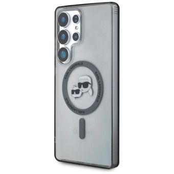 KARL LAGERFELD SAMSUNG S25 Ultra KLHMS25LHLSKCK (Magnetic IML Metal KC Heads) black