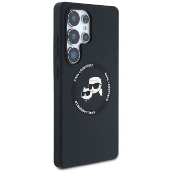 KARL LAGERFELD SAMSUNG S25 Ultra KLHMS25LSKCHTCK (Magnetic Silicone Double Heads) black