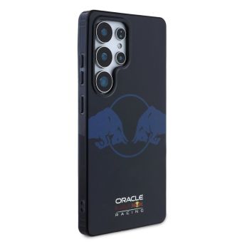 Obal Red Bull PC/TPU Two Bulls Magsafe Samsung Galaxy S25 Ultra 5G S938 RBHMS25L24HIDBV modrý