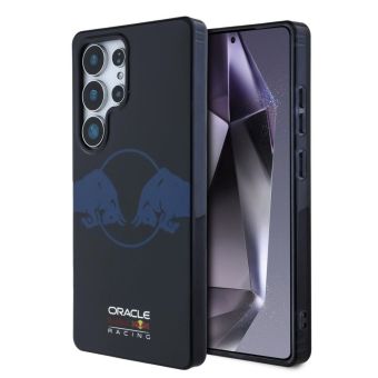 Obal Red Bull PC/TPU Two Bulls Magsafe Samsung Galaxy S25 Ultra 5G S938 RBHMS25L24HIDBV modrý