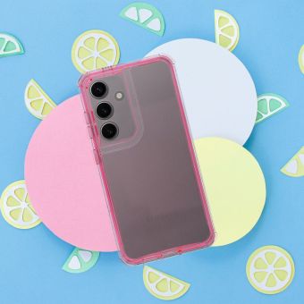 Obal MATRIX CLEAR Case Xiaomi Redmi Note 14 4G ružový