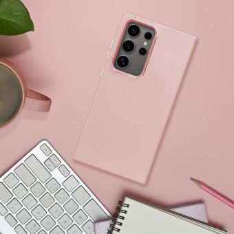 Obal FRAME Case Xiaomi Redmi Note 14 4G ružový