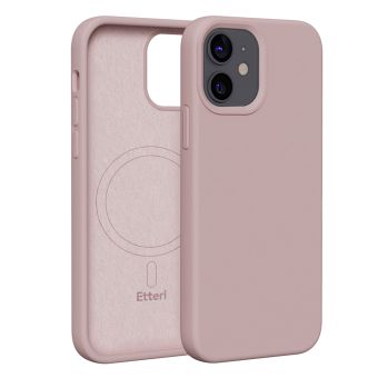 Etteri Silicone Mag case for iPhone 12 / 12 Pro 6,1 light pink