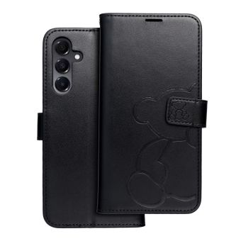 Mezzo Book Samsung A16 5G Teddy Bear - čierny