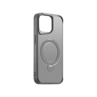 Etteri Matt Magsafe Ring TPU/TPC  iPhone 12/12 Pro - sivé (šedé)