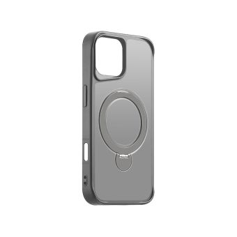 Etteri Matt Magsafe Ring TPU/TPC  iPhone 16 Plus - sivé (šedé)
