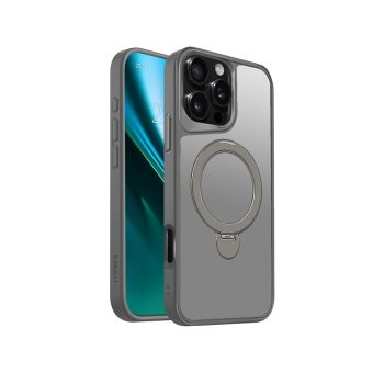 Etteri Matt Magsafe Ring TPU/TPC  iPhone 16 Pro Max - sivé (šedé)