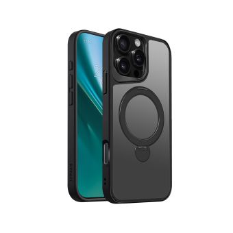 Etteri Matt Magsafe Ring TPU/TPC  iPhone 16 Pro Max - čierny