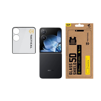 Ochranné sklo Tactical Glass Shield 5D Xiaomi Mix Flip čierne