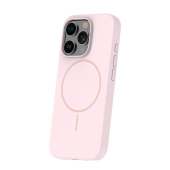 Obal Silicone Thin Mag Apple iPhone 16 Pro Max svetloružový
