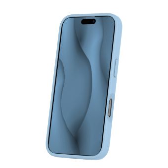 Obal Silicone Thin Mag Apple iPhone 16 svetlomodrý