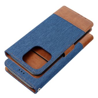 Obal Jeans Book Apple iPhone 16e/17e modrý
