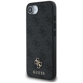 Obal Guess PU 4G Small Metal Logo MagSafe Apple iPhone 16e GUHMPSE4P4SM4MK sivý