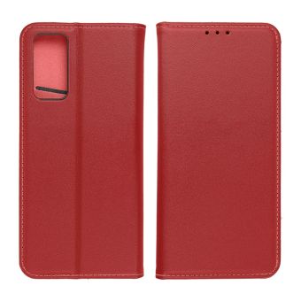 Obal SMART PRO Book Leather Xiaomi Redmi Note 14 Pro 4G červený