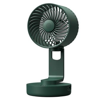 Stolový ventilátor W20; 4000 mAh - zelený