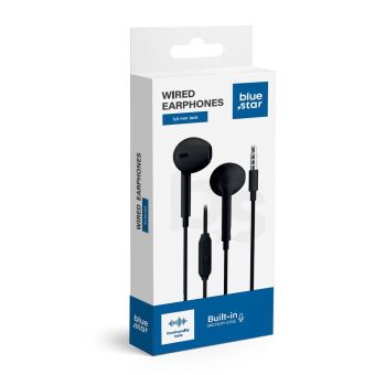 Blue Star PA-E65 Jack 3,5 mm Mic. 1,2 m čierne