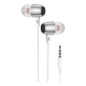 Blue Star M09 Jack 3,5 mm Mic. 1,2 m biele