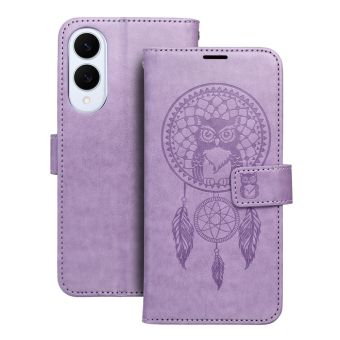 MEZZO Book case for SAMSUNG S25 Edge dreamcatcher purple