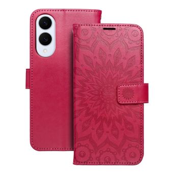 MEZZO Book case for SAMSUNG S25 Edge mandala magenta