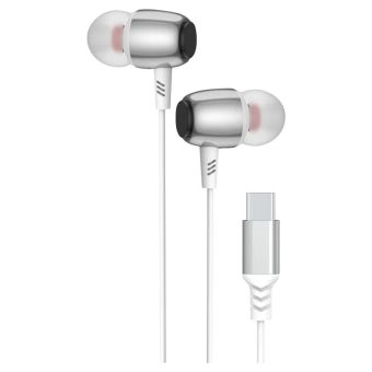 Blue Star M09C USB-C Mic. 1,2 m biele