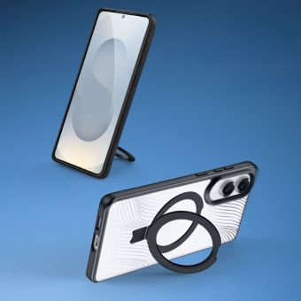 Dux Ducis AIMO MagSafe Stand TPC Samsung S25 Edge - čierne