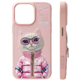 NIMMY case COOL&CUTE 2.0 Cat for IPHONE 15 Pro Max pink