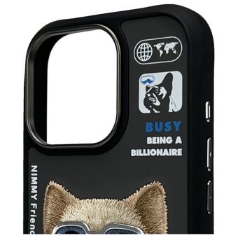 NIMMY case COOL&CUTE 2.0 Dog for IPHONE 16 Pro black