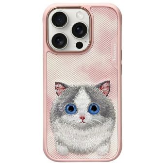 NIMMY case BIG EYED PET 2.0 Cat for IPHONE 16 Pro Max pink