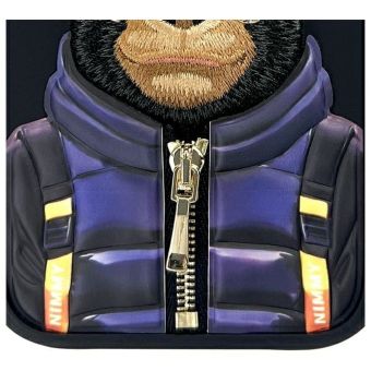 NIMMY case COOL&CUTE 2.0 Monkey for IPHONE 16 black