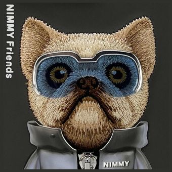 NIMMY case COOL&CUTE 2.0 Dog for IPHONE 15 Pro black