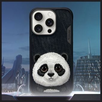 NIMMY case BIG EYED PET 2.0 Panda for IPHONE 16 Pro Max black