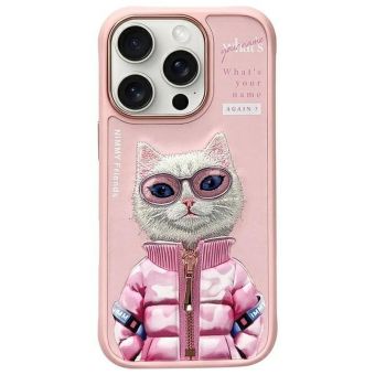 NIMMY case COOL&CUTE 2.0 Cat for IPHONE 16 Pro Max pink