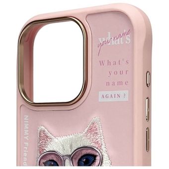 NIMMY case COOL&CUTE 2.0 Cat for IPHONE 16 Pro Max pink
