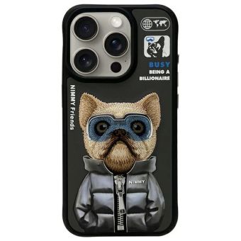 NIMMY case COOL&CUTE 2.0 Dog for IPHONE 15 Pro Max black