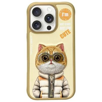 NIMMY case COOL&CUTE 2.0 Cat for IPHONE 16 Pro khaki