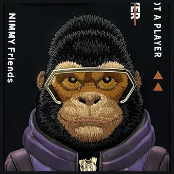 NIMMY case COOL&CUTE 2.0 Monkey for IPHONE 16 Pro Max black