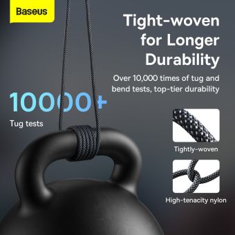 Baseus Dynamic Series Fast Charging USB-A/USB-C 100W 2m sivý