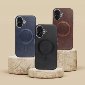 Obal GENTLEMAN MAG COVER Case MagSafe Apple iPhone 15 Pro čierny