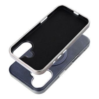 Obal GENTLEMAN MAG COVER Case MagSafe Apple iPhone 13 Pro modrý