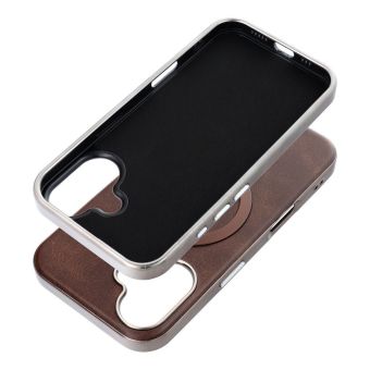 Obal GENTLEMAN MAG COVER Case MagSafe Apple iPhone 14 Pro Max hnedý